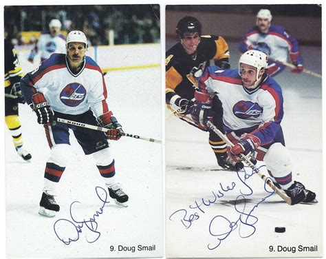 Brian Hayward Signed Autographed Hockey Postcard Winnipeg Jets Ebay