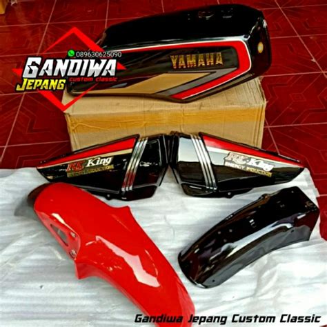 Jual Paket Body Yamaha Rx King Kobra Cobra Tahun Warna Hitam