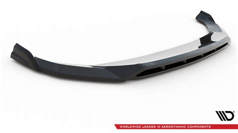 Front Splitter V 1 Audi SQ5 Q5 S Line SUV Sportback Mk2 Facelift