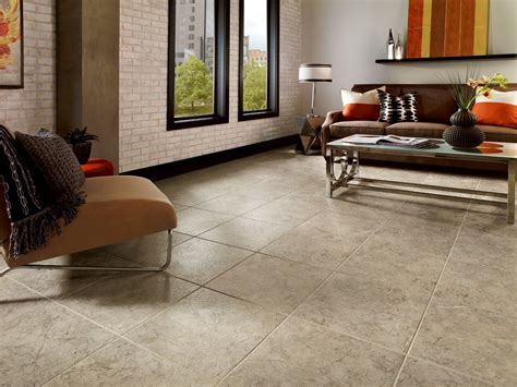 A Gorgeous Luxury Vinyl Tile Grouted With A Non Stainable Grout Looks