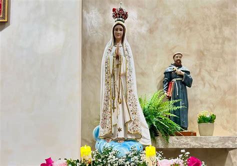 Católicos iniciam festividades do Dia de Nossa Senhora de Fátima