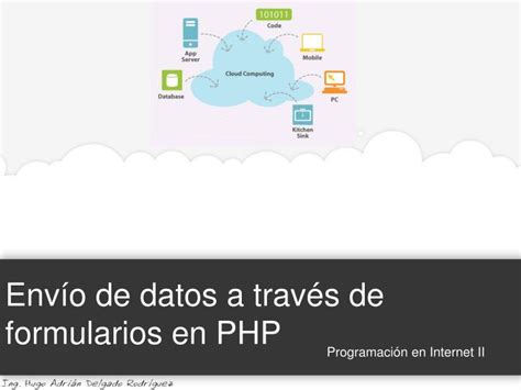 PPT Envío de datos a través de formularios en PHP PowerPoint