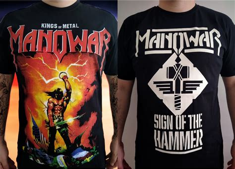 Manowar T-Shirt Set Unisex Manowar Rock & Metal Tee | Etsy