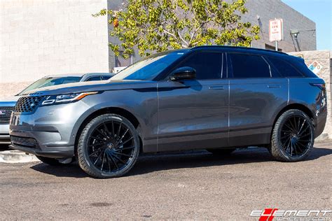 Inch Asanti Abl Gloss Black On Land Rover Range Rover Velar