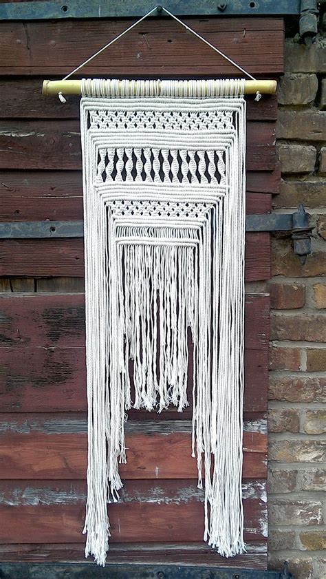 Makramee Wandbehang Wandschmuck Nordic Style Wandteppich Etsy