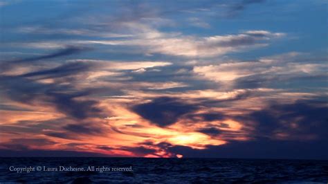 Lake Huron Sunset Time Lapse Youtube