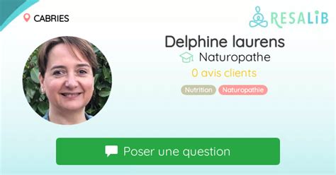 Delphine Laurens Naturopathe à Cabriès Resalib
