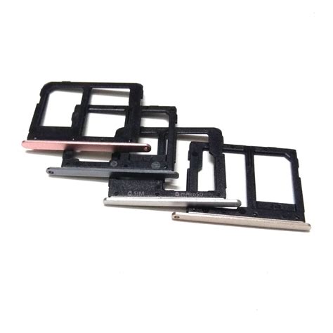 Sim Card Holder Dual Sim Micro Sd Card Tray Slot For Samsung Galaxy A3 A5 A7 A310 A510 A710 2016