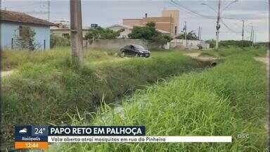 Jornal do Almoço SC Papo Reto moradores de Palhoça denunciam