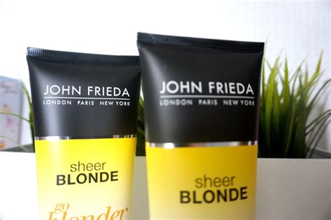 Go Blonder With John Friedas Sheer Blonde Range Beth Owen