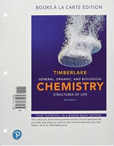 General Organic And Biological Chemistry Structures Of Life Books A