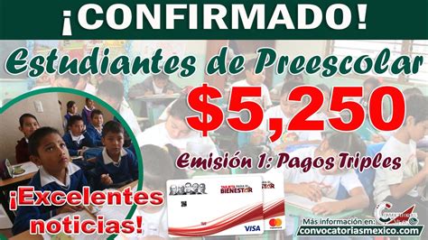 Mil Pesos Para Estudiantes De Preescolar Confirmado Excelentes