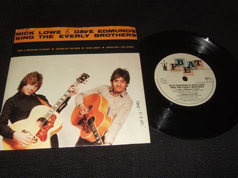 Ep Nick Lowe Dave Edmunds Sing The Everly Brothers Vinylkoll