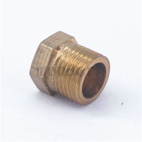 Pcs M X Mm Male Brass Countersunk End Plug Hex Head Socket Pipe