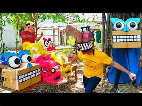 Mencari Barongan Barongsai Barongan Kardus Chainsaw Man Tv Man Barongan