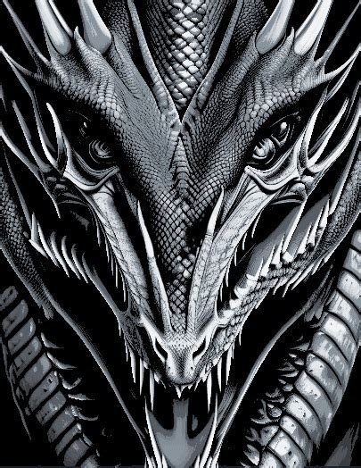 Бесплатный 3mf файл Hueforge Dragon Grayscale 🐉・3d печатная модель