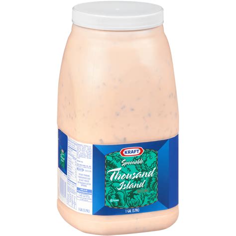 Kraft Thousand Island Salad Dressing 1 Ga Away From Home