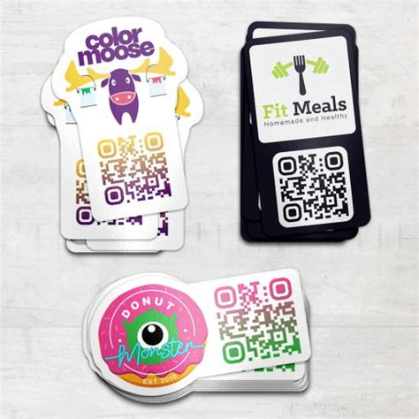 Custom QR Stickers