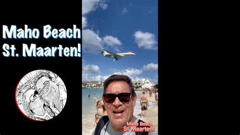 St Maarten Maho Beach En El Caribe YouTube