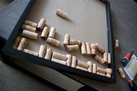 Diy Wine Cork Bulletin Board · A Corkboard · Construction On Cut Out Keep