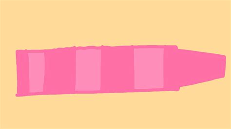 Pink Striped Crayon By Dylancartoons On Deviantart