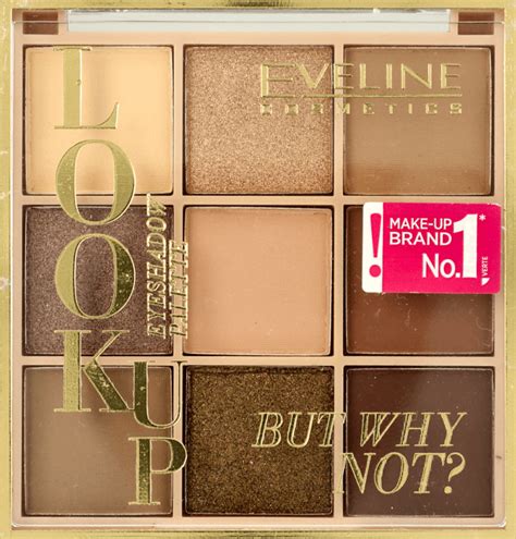 EVELINE COSMETICS Look Up Paleta Cieni Do Powiek But Why Not 10 8 G