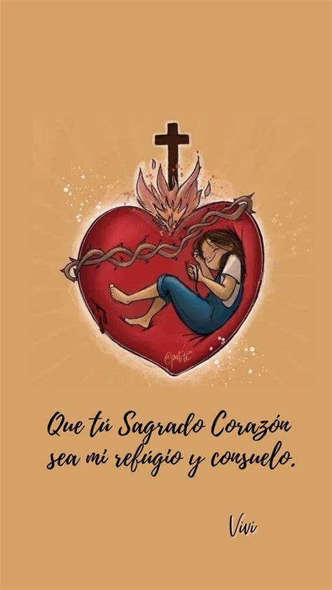 Sagrado corazón de Jesús en 2024 Oracion sagrado corazon Sagrado