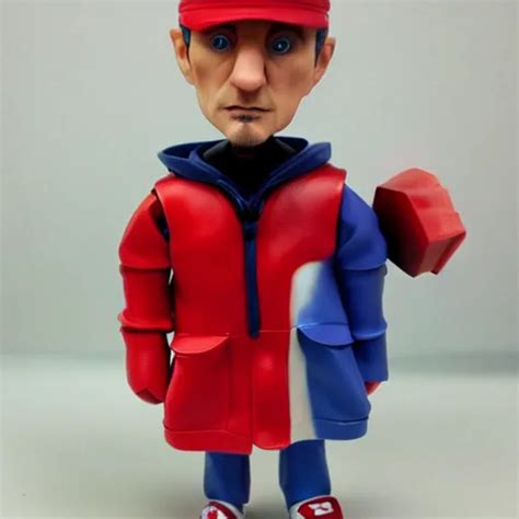 Tracey Enim Cosplay Eminem Stop Motion Vinyl Action Stable Diffusion