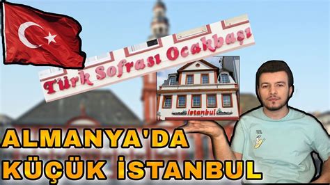 Almanya Da K K Stanbul Mannheim T Rk Mahallesi Youtube