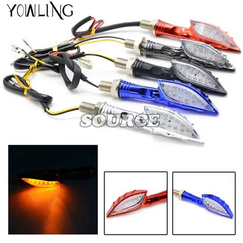 Aliexpress Buy Motorcycle Led Turn Signals Blinker Light