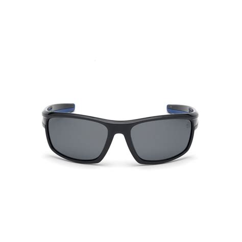 Timberland Black Frame With Grey Lens Rectangular Shape Men Sunglass