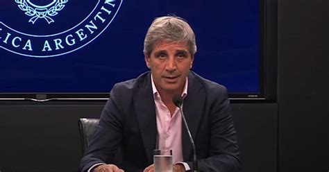 Luis Caputo Anunció La Negociación De Un Nuevo Programa Con El Fmi