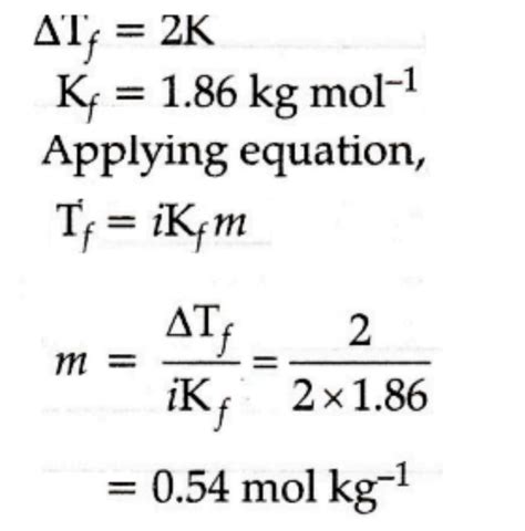 Or How Many Grams Of Kci Should Be Added To 1 Kg Water To Lower Its