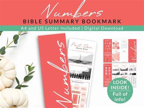 Printable Bible Cheat Sheet Numbers Overview Books Of The Bible