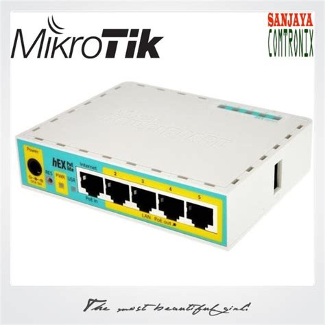 Jual Mikrotik Routerboard Rb Upr Hex Poe Lite Di Lapak Sanjaya