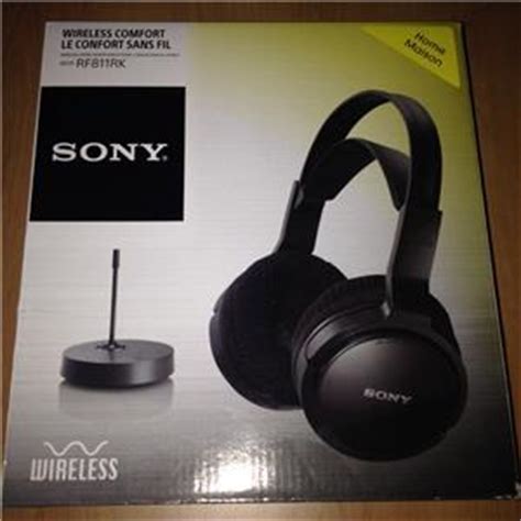 Sony MDR RF811RK Over Ear Wireless Stereo Comfort Headphone System EBay