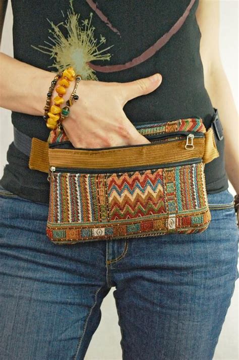 Boho Fanny Packs Womens Hippie Bohemian Waist Pouch Purse Etsy