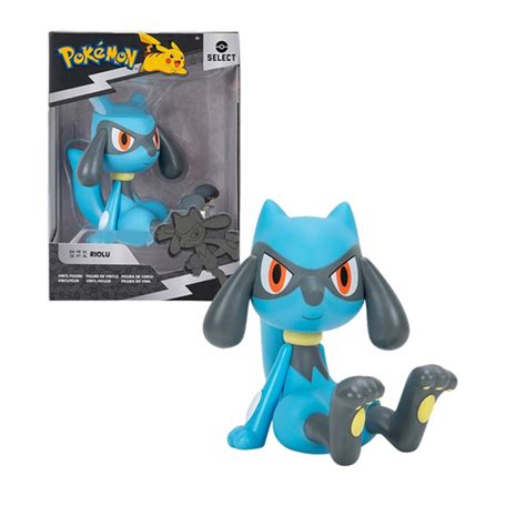 Boneco Pokémon Riolu Figura de Vinil Sunny 3273 Submarino