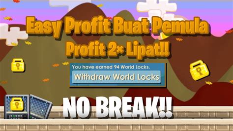 Easy Profit Buat Pemula Bisa Profit 2 Lipat 2023 Growtopia Indonesia