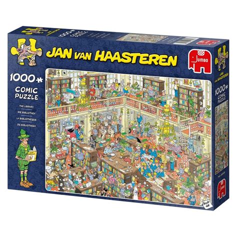 JUMBO Puzzle JvH Knihovna 1000 dílků Kaufland cz