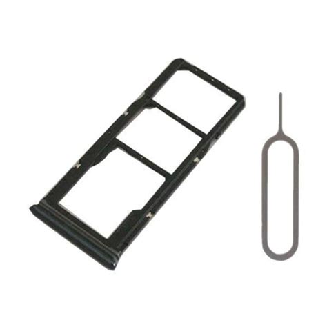 Rushawy Xdual Sim Memory Card Tray Holder For A Black