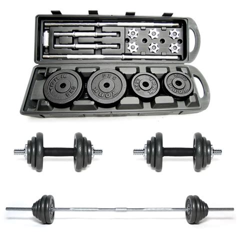 Commercial Gym Equipment Adjustable Dumbbell Set Cast Iron Painted