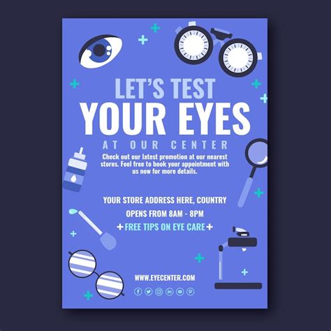 Eye Care Tips Posters