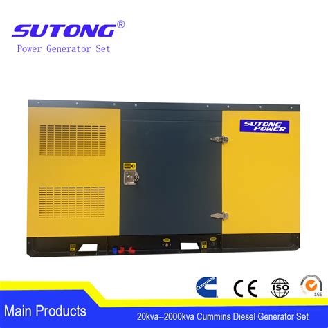 Sutong Power 20kw 25kva Super Silent Soundproof Cummins Diesel Water