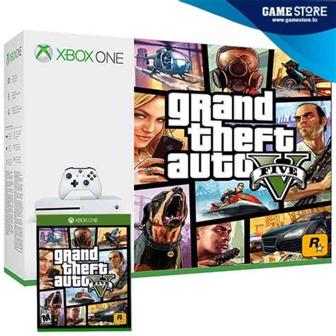 Microsoft Xbox One S 1tb Slim Grand Theft Auto V Gta 5 Gamestore Hr