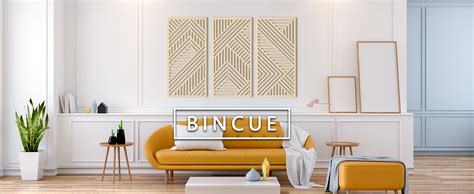 Amazon Bincue Geometry Boho Wood Wall Art Panel With D Hollow