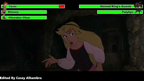 The Black Cauldron 1985 Castle Escape With Healthbars Youtube