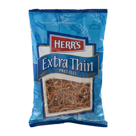 Herrs Extra Thin Pretzels