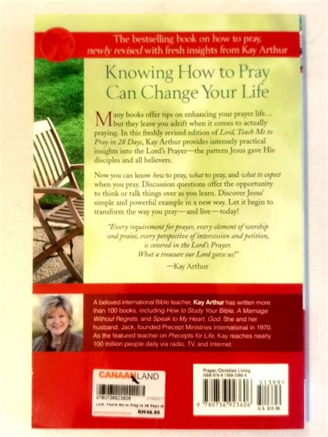 Lord Teach Me To Pray In 28 Days Book By Kay Arthur Hobbies And Toys