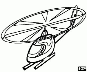 Helic Ptero Em Ac O Para Colorir E Imprimir